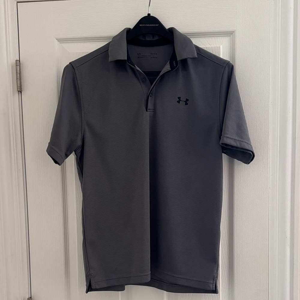 Under Armour Men's Charcoal Polo Shirt